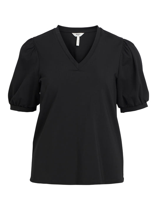 OBJCAROLINE T-shirts & Tops - Black